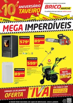 Catálogo Bricomarché em Aveiro | Mega imperdíveis | 2026-01-08T00:00:00.000Z - 2026-01-25T00:00:00.000Z