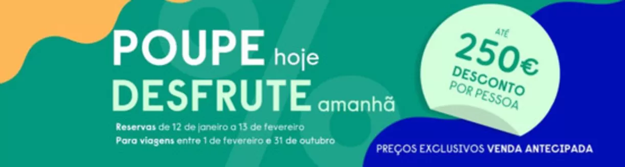 Catálogo Travelplan em Almada | Até 250€ desconto | 2026-01-12T00:00:00.000Z - 2026-02-13T00:00:00.000Z