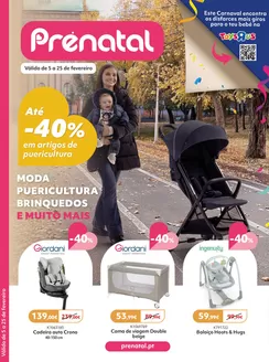 Catálogo Prénatal em Lisboa | Até -40% em artigos de puericultura | 2026-02-05T00:00:00.000Z - 2026-02-25T00:00:00.000Z