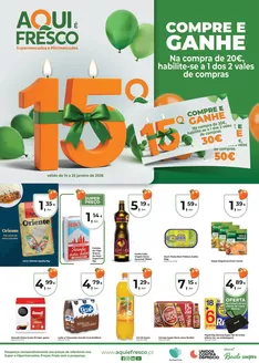 Catálogo Aqui é Fresco em Amadora | 1º Folheto Aniversário Comece o Ano a Poupar | 2026-01-14T00:00:00.000Z - 2026-01-25T00:00:00.000Z