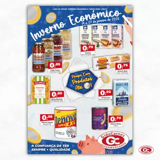 Catálogo GidaCarnes Supermercados em Aveiro | Inverno Economico | 2026-01-16T00:00:00.000Z - 2026-01-27T00:00:00.000Z