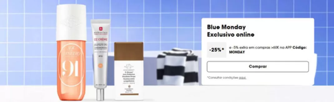 Catálogo Sephora em Faro | Blue Monday | 2026-01-19T00:00:00.000Z - 2026-01-20T00:00:00.000Z