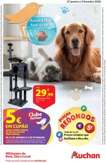 Catálogo Auchan em Gondomar | Preços Redondos + Pet | 2026-01-27T00:00:00.000Z - 2026-02-05T00:00:00.000Z