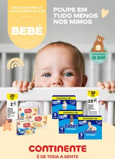 Catálogo Continente Bom dia em Oeiras | Bebé | 2026-01-20T00:00:00.000Z - 2026-02-02T00:00:00.000Z