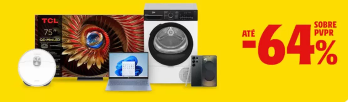 Catálogo Media Markt | Até -64% | 2026-01-26T00:00:00.000Z - 2026-01-28T00:00:00.000Z