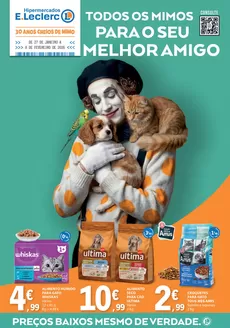 Catálogo E.Leclerc em Esmoriz | Todos os mimos para o seu melhoramigo | 2026-01-27T00:00:00.000Z - 2026-02-08T00:00:00.000Z