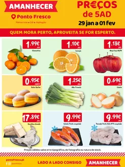 Catálogo Ponto Fresco | Preços de 5ª a domingo | 2026-01-29T00:00:00.000Z - 2026-02-01T00:00:00.000Z