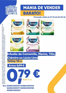 Catálogo Casa Cheia em Caniço | Tetley | 2026-02-02T00:00:00.000Z - 2026-02-23T00:00:00.000Z