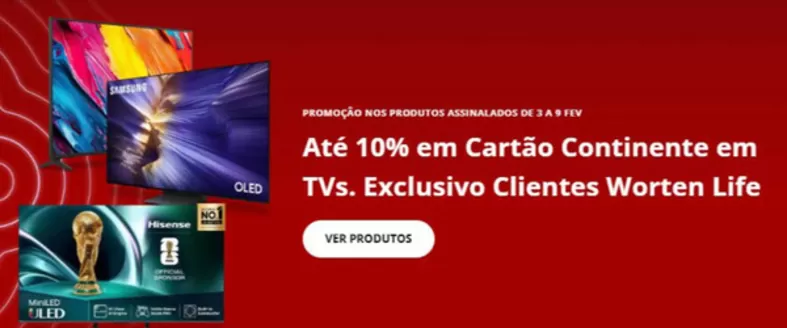 Catálogo Worten em Seixal | Até 10%  | 2026-02-03T00:00:00.000Z - 2026-02-09T00:00:00.000Z