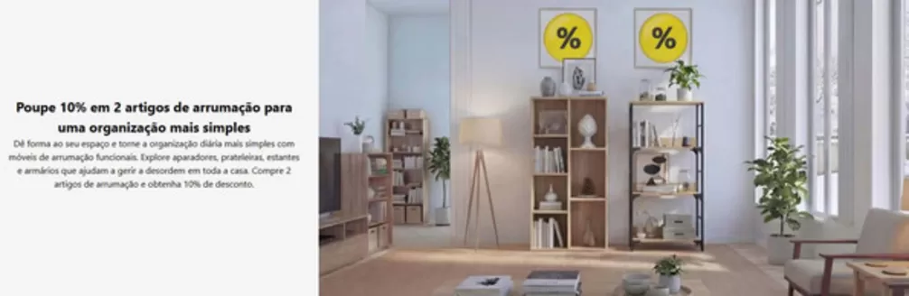 Catálogo VidaXL em São Domingos de Rana | Poupe 10% em 2 artigos de arrumação para uma organização mais simples | 2026-01-09T00:00:00.000Z - 2026-02-26T00:00:00.000Z