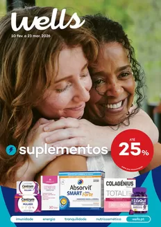 Catálogo Well's em Aguada de Cima | 022026 Folheto Suplementos | 2026-02-10T00:00:00.000Z - 2026-03-23T00:00:00.000Z