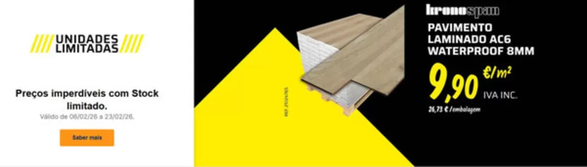 Catálogo Obramat em Covilhã | Unidades limitadas | 2026-02-12T00:00:00.000Z - 2026-02-23T00:00:00.000Z