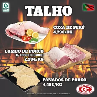 Catálogo GidaCarnes Supermercados em Portalegre | Ótima oferta para caçadores de pechinchas | 2026-02-16T00:00:00.000Z - 2026-02-24T00:00:00.000Z