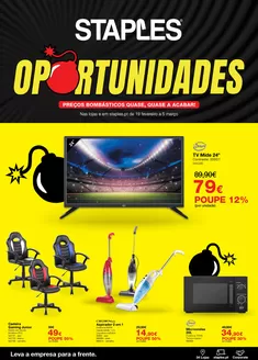 Catálogo Staples | Folheto Oportunidades | 2026-02-19T00:00:00.000Z - 2026-03-05T00:00:00.000Z