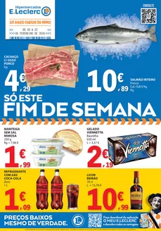 Catálogo E.Leclerc | De 20 a 22 De fevereiro de 2026 | 2026-02-20T00:00:00.000Z - 2026-02-22T00:00:00.000Z