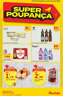 Catálogo Auchan em Vila Nova de Famalicão | Super Poupança | 2026-02-26T00:00:00.000Z - 2026-03-04T00:00:00.000Z