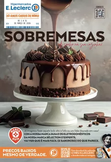 Catálogo E.Leclerc | Sobremesas | 2026-03-02T00:00:00.000Z - 2026-03-31T00:00:00.000Z
