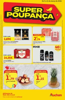 Catálogo Auchan Supermercado em Quelfes | Super Poupança | 2026-03-05T00:00:00.000Z - 2026-03-11T00:00:00.000Z