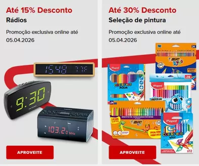 Catálogo Staples em Rabal | Promoções | 2026-03-06T00:00:00.000Z - 2026-04-05T00:00:00.000Z