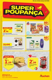 Catálogo Auchan em Guarda | Super Poupança | 2026-03-12T00:00:00.000Z - 2026-03-18T00:00:00.000Z