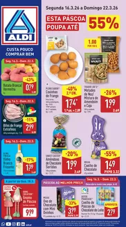 Catálogo Aldi em Gostei | PÁSCOA AO MELHOR PREÇO | 2026-03-16T00:00:00.000Z - 2026-03-22T00:00:00.000Z
