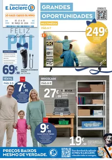 Catálogo E.Leclerc em Pragal | Ótima oferta para caçadores de pechinchas | 2026-03-12T00:00:00.000Z - 2026-03-25T00:00:00.000Z