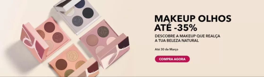 Catálogo Yves Rocher em Lisboa | Makeup olhos até -35% | 2026-03-17T00:00:00.000Z - 2026-03-30T00:00:00.000Z