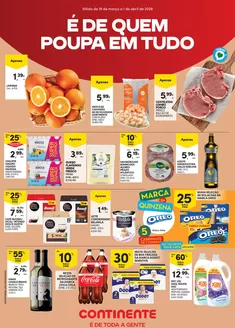 Catálogo Continente em Santa Comba Dão | Açores: Folheto Quinzenal | 2026-03-19T00:00:00.000Z - 2026-04-01T00:00:00.000Z