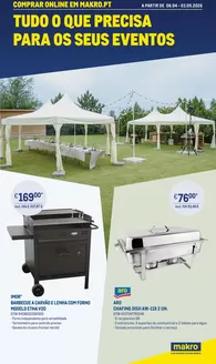 Catálogo Makro em Paredes de Coura | Tudo o que precisa para os seus eventos - Marketplace da makro | 2026-04-07T00:00:00.000Z - 2026-05-03T00:00:00.000Z
