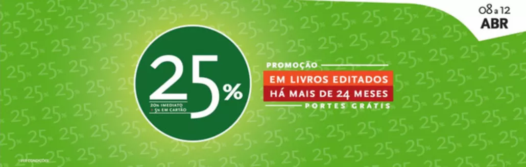 Catálogo Almedina em Queluz | 25%  | 2026-04-08T00:00:00.000Z - 2026-04-12T00:00:00.000Z