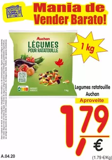 Catálogo Casa Cheia | Legumes ratatouille Auchan | 2026-04-09T00:00:00.000Z - 2026-04-20T00:00:00.000Z