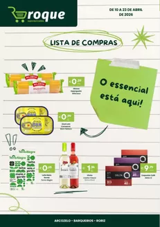 Catálogo Roque Supermercados em Vila Franca da Serra | Lista de compras | 2026-04-10T00:00:00.000Z - 2026-04-23T00:00:00.000Z