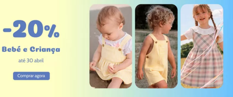 Catálogo Blue Kids em Vila Nova de Gaia | -20% | 2026-04-15T00:00:00.000Z - 2026-04-30T00:00:00.000Z