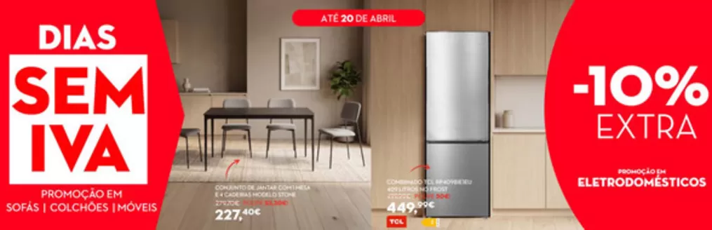 Catálogo Conforama | -10% extra | 2026-04-16T00:00:00.000Z - 2026-04-20T00:00:00.000Z