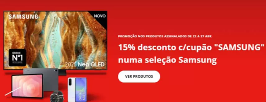 Catálogo Worten | -15% desconto | 2026-04-22T00:00:00.000Z - 2026-04-27T00:00:00.000Z