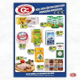 Catálogo GidaCarnes Supermercados | Ótima oferta para todos os clientes | 2026-04-23T00:00:00.000Z - 2026-05-05T00:00:00.000Z