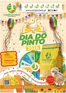 Catálogo Campo Cheio em Baixa da Banheira | Folheto Dia do Pinto 2026 | 2026-04-28T00:00:00.000Z - 2026-05-30T00:00:00.000Z