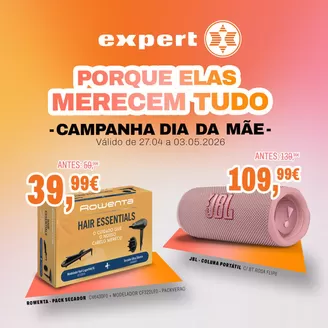 Catálogo Expert em Alcobaça | Porque elas merecem tudo | 2026-04-29T00:00:00.000Z - 2026-05-03T00:00:00.000Z