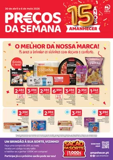 Catálogo Amanhecer | Amanhecer - Portugal Continental | 2026-04-30T00:00:00.000Z - 2026-05-06T00:00:00.000Z