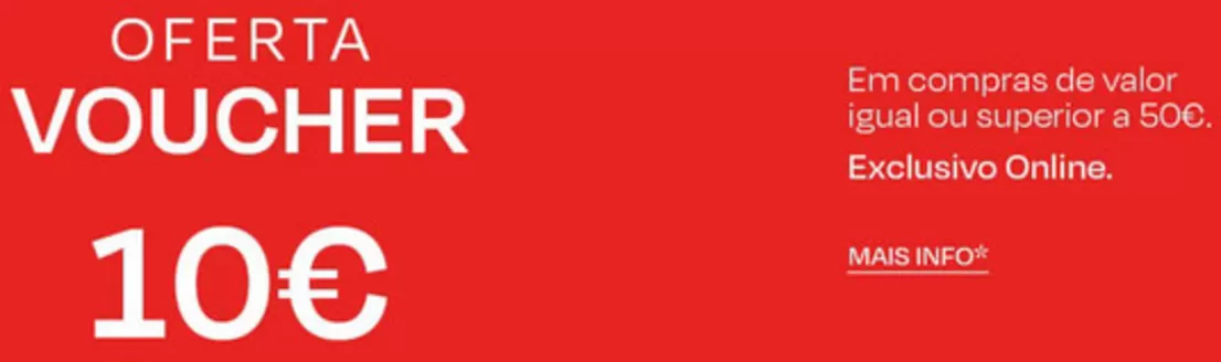 Catálogo Code em Águas Santas | Voucher 10€ | 2026-04-30T00:00:00.000Z - 2026-05-04T00:00:00.000Z