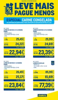 Catálogo Makro em Belmonte | Leve Mais Pague Menos - Carne Congelada | 2026-05-04T00:00:00.000Z - 2026-05-31T00:00:00.000Z