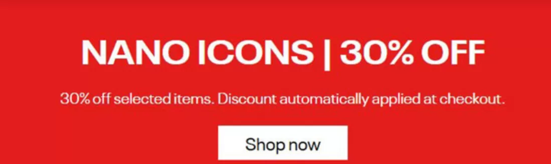 Catálogo Reebok | Nano icons | 30% off | 2026-05-12T00:00:00.000Z - 2026-05-26T00:00:00.000Z