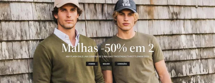 Catálogo Throttleman | Malhas -50% em 2 | 2026-05-19T00:00:00.000Z - 2026-05-20T00:00:00.000Z