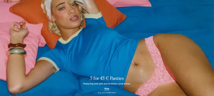 Catálogo Victorias Secret | 5 for 45 € Panties | 2026-05-20T00:00:00.000Z - 2026-06-03T00:00:00.000Z