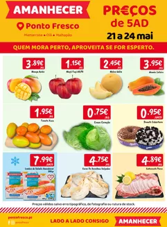 Catálogo Ponto Fresco | Folheto Preços de 5ª a domingo | 2026-05-21T00:00:00.000Z - 2026-05-24T00:00:00.000Z