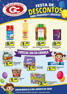 Catálogo GidaCarnes Supermercados em São Miguel de Lousada | Folheto GidaCarnes Supermercados | 2026-05-22T00:00:00.000Z - 2026-06-02T00:00:00.000Z