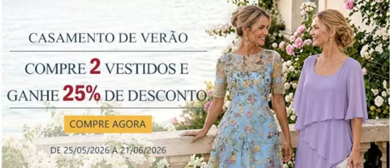 Catálogo Light in the Box em Ega | Compre 2 vestidos e ganhe 25% de desconto. | 2026-05-28T00:00:00.000Z - 2026-06-21T00:00:00.000Z