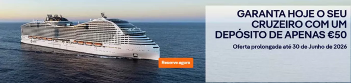 Catálogo MSC Cruzeiros em Arca (Oliveira de Frades) | Promoçõe | 2026-05-28T00:00:00.000Z - 2026-06-30T00:00:00.000Z