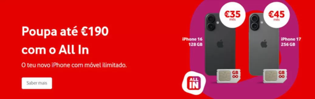 Catálogo Vodafone em Santo António da Serra (MACHICO) | Promoções | 2026-06-01T00:00:00.000Z - 2026-06-15T00:00:00.000Z