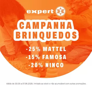 Catálogo Expert em Barreira (Leiria) | Campanha brinquedos | 2026-06-02T00:00:00.000Z - 2026-06-07T00:00:00.000Z